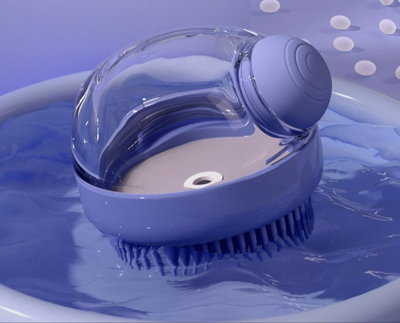 Pet Silicone Bath Brush