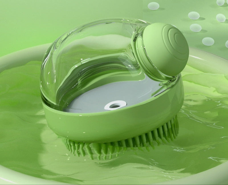 Pet Silicone Bath Brush