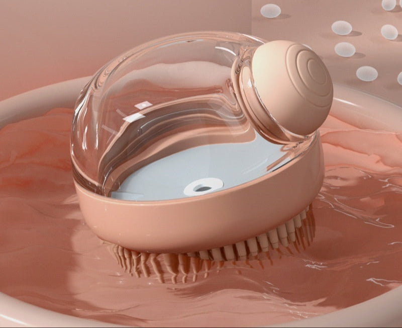 Pet Silicone Bath Brush